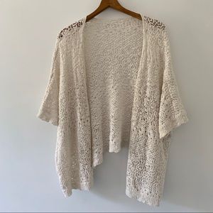 Free People Cardigan White Medium